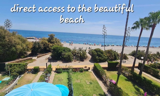 Manilva Casa | Barbara's Beach House, direct waterfront Playa Paraíso Manilva Andalusia