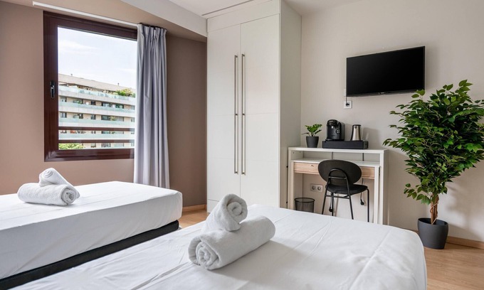 Sarria Apartamento | Barcelona C. de Fontcoberta | Twin Room