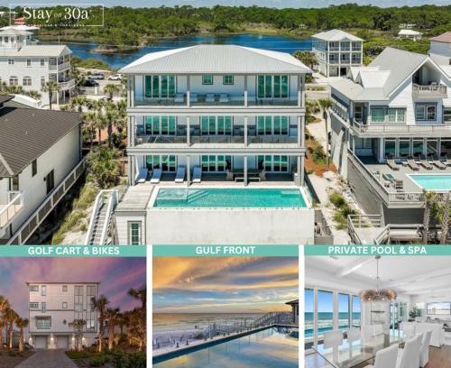 Dune Allen Beach Casa | Barefoot Bliss by Stay on 30A- Pool, Bikes, Golf Cart