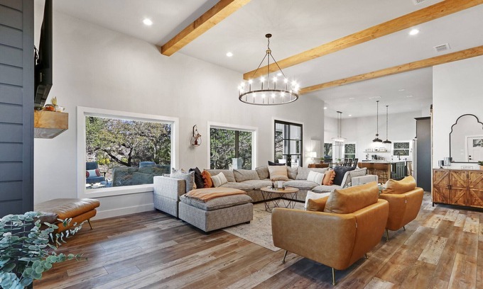 Wimberley Casa | Barndo on the Blanco | Upscale 4BR - New Pool and Hot tub Aug 1st!