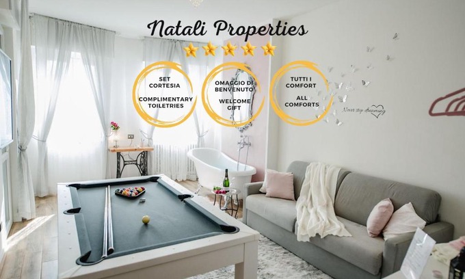Crescenzago Apartamento | ⁂ Barocco ⁂ Biliardo - Ping pong - Vasca - WiFi