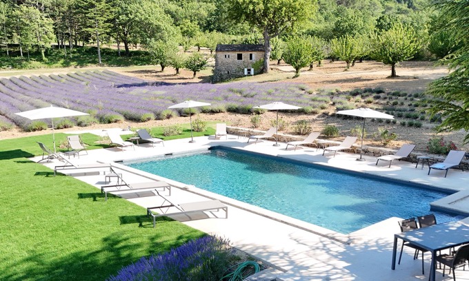 Apt Casa | Bastide de l'Esclat - Pool - lavender fields