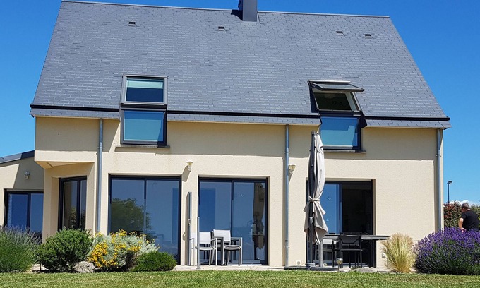 Dragey-Ronthon Villa | Bay View (8 personas max.) Nueva casa cerca del mar.