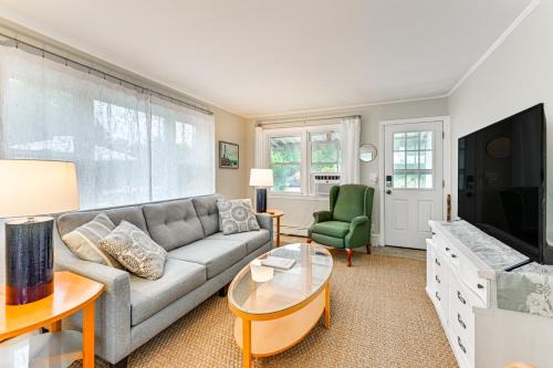 East Quogue Casa | Bayfront East Quogue Retreat with Private Boat Dock