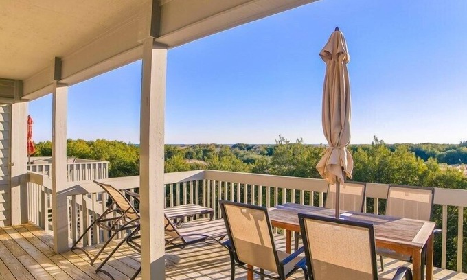 Topsail Beach Casa | BAYLIN B (11B): 2 dormitorios / 2. 5 BA frente al mar en la playa de Topsail, capacidad para 7