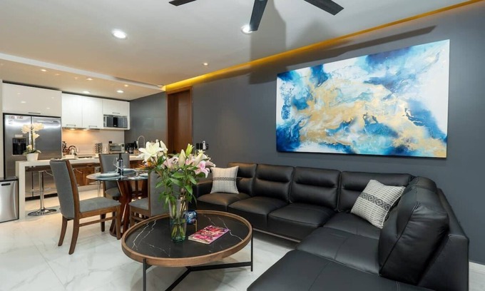 Bucerias Apartamento | Acceso a la playa, 4 habitaciones, 2 dormitorios, 2 baños, Quadrant 4107