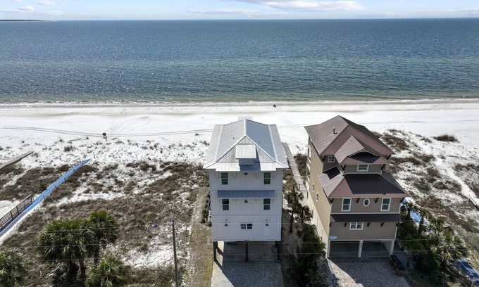 Port St. Joe Casa | Beach Beacon: Gorgeous Beachfront Home, Private Pool, Pet Friendly, Sleeps 24