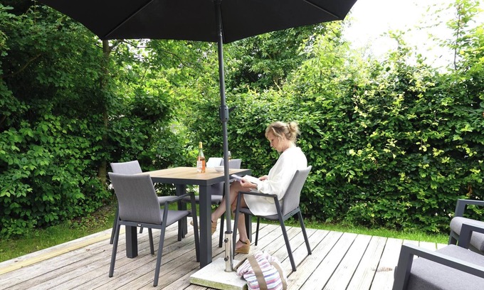 Sint Maartensvlotbrug Casa | Playa bungalow Strand49 cerca del mar 2 baños 2 dormitorios WiFi muebles de jardín
