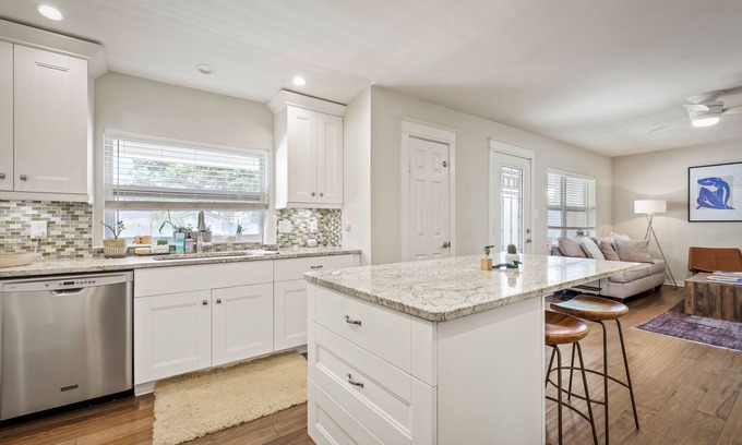 Neptune Beach Casa | Beach Casual Steps to the Water!
