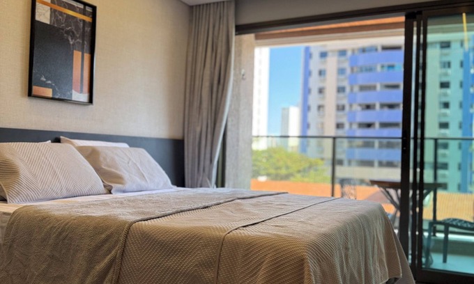 Meireles Apartamento | Beach Class Meireles Flat with Balcony - Fortaleza