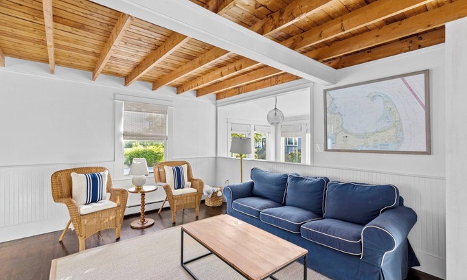 Scituate Casa | Beach Cottage in Scituate with Hot Tub! 6-minute walk to Egypt Beach.