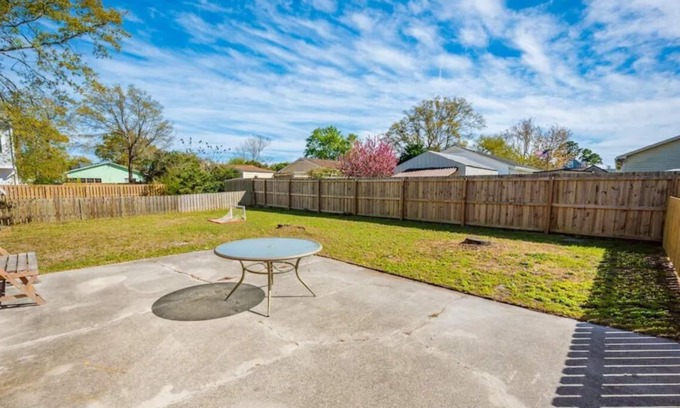 Wilmington Beach Casa | Beach Daze Duplex - Unit B! Fenced-in backyard! Pets Welcome! 5 Blocks to beach!