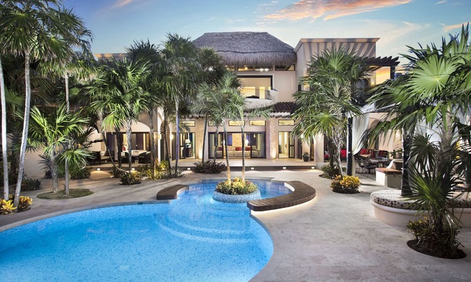 Soliman Bay Villa | Frente a la playa Villa de lujo w / Chef & Bartender ~ Mejor servicio ~ Todo es de primera clase!