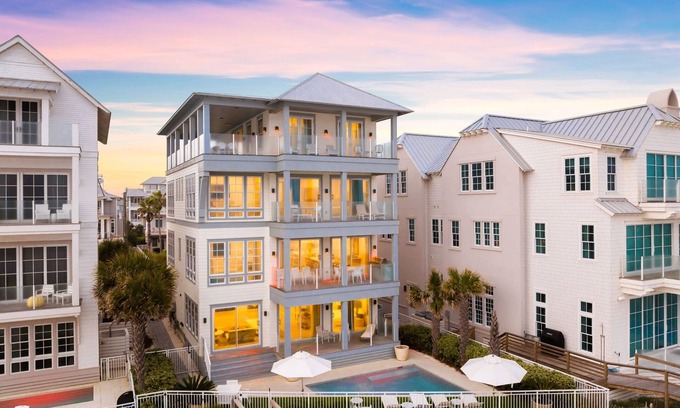 Inlet Beach Casa | Beach Front, Private Heated Pool, Forever Gulf Views | Summer of 42