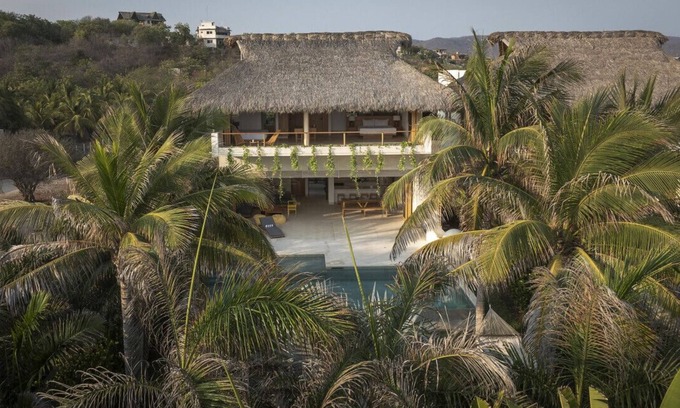 Barra de Colotepec Apartamento | Beach House #5, Eco Villas La Flia