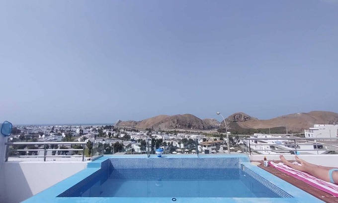 Asia Casa | Casa de Playa en Chocalla Asia con piscina privada y linda vista