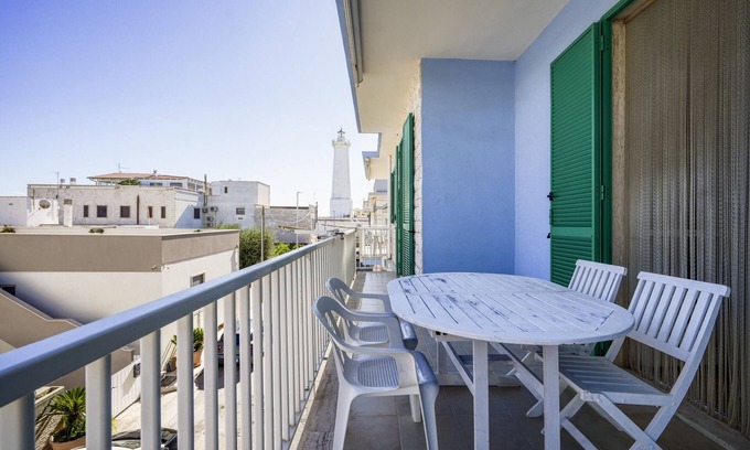 Torre Canne Apartamento | Casa de playa , Torre Canne - Dori con vistas al mar y balcón