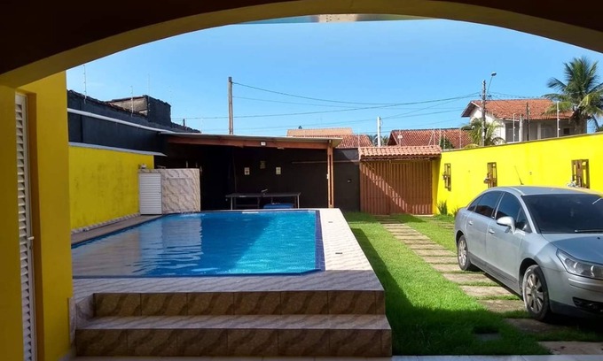 Balneario Gaivotas Casa | Casa de playa con piscina