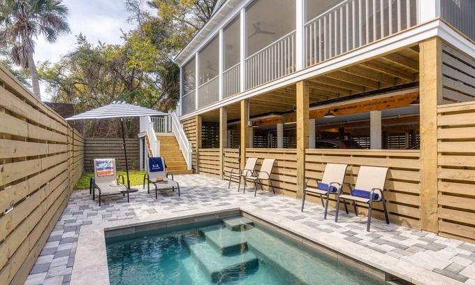 Folly Beach Casa | Beach Houses Folly Collection * XL Groups