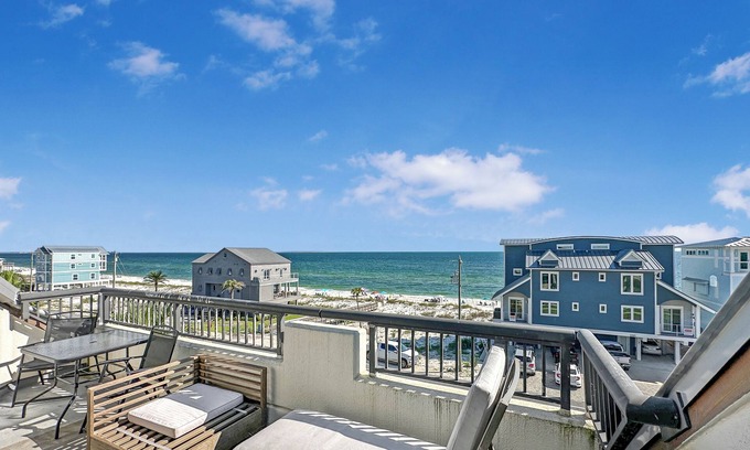 Mexico Beach Condominio | Beach Paradise - Perfect Ocean Views - Pool & Sauna & Breakfast!