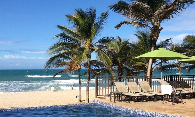 Porto das Dunas Apartamento | APARTAMENTO BEACH PARK RESORT "PIE EN LA ARENA" AMUEBLADO PARA 6 PERSONAS