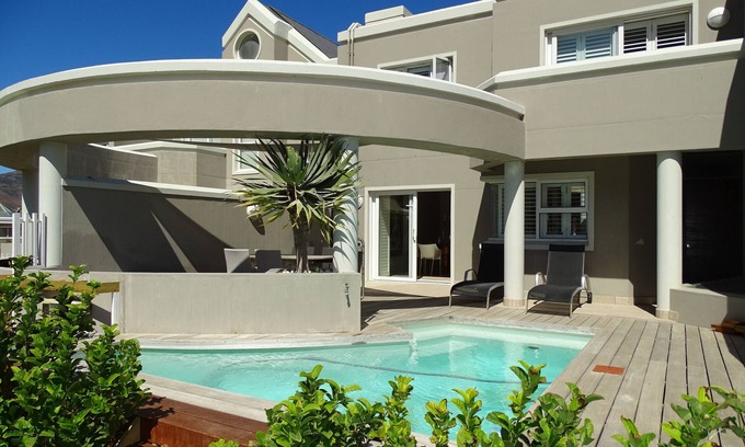 Hout Bay Casa | Beach Place Hout Bay, moderna casa adosada junto a la playa, capacidad para 6