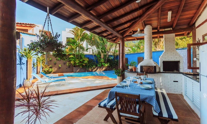 Juquehy Casa | Beach Retreat - Private house with swimming pool, barbecue and air-condition