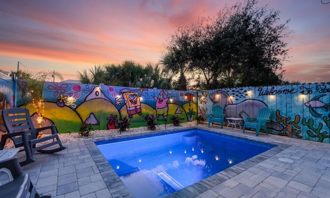 Mount Juliet Casa | Beach Side “Crabby Paddy", Luxury family retreat 6br 4+ bath w pool+hot tub