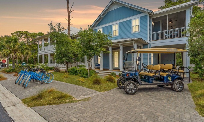 Lakeside at Blue Mountain Beach Casa | Beach Still My Heart by AvantStay | 6 Seater Golf Cart Included , Pool Access