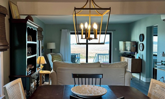 Oceanmarsh Subdivision Condominio | Beach Thyme! Marsh Views Short Walk to Beach and Pools - Double Decks
