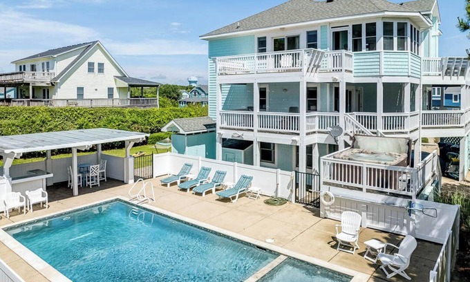 Duck Casa | Beach Treat | 1480 ft to the beach | Private Pool, Hot Tub, and Dog Friendly