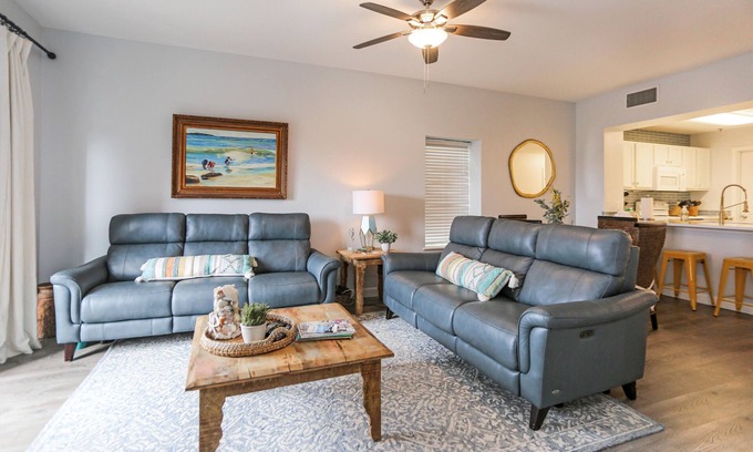 Waterside Village Condominio | Beach View 2BR Condo in Waterside with Community Pool Sleeps 6 ~ Coastal Joy