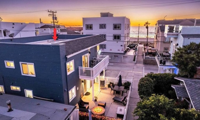 San Diego Casa | Beach Villa w/Views, Patio Firepit, AC, Parking - Steps to Beach