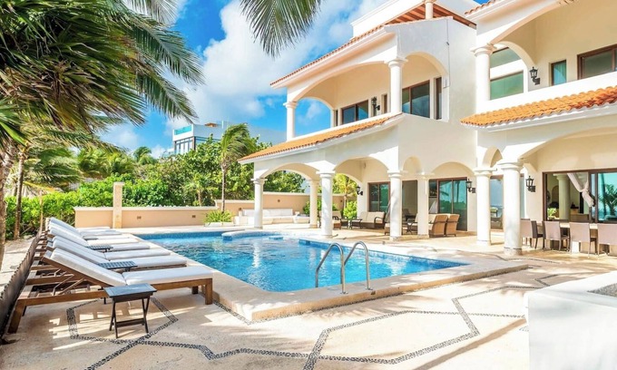 Soliman Bay Villa | Hacienda Caracol - 10 BR de lujo frente a la playa de Tulum (Bahía de Soliman)