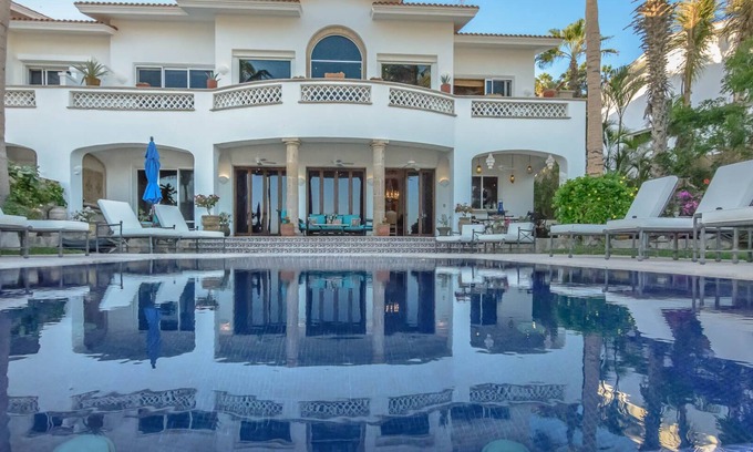 Rancho Cerro Colorado Villa | Beachfront 5 BR Villas del Mar 461 fts. Private Pool, Hot Tub, WiFi + Much More!