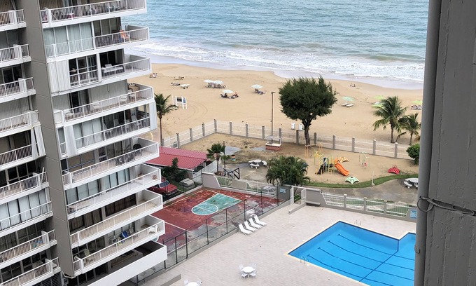Isla Verde Apartamento | Apartamento frente al mar -Isla Verde- Carolina Coral Beach Apts