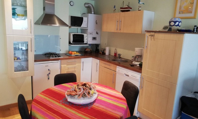 Le Crotoy Apartamento | Apartamento frente al mar y centro de la ciudad