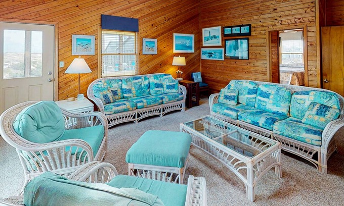 Ocean Isle Estates Casa | Beachfront, Dog-Friendly House w/Free WiFi, Private Hot Tub, W/D, & Shared Pool