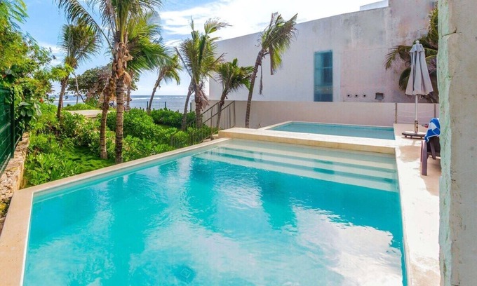 Akumal Condominio | Quiet Family Friendly Beachside w/Pool Near Akumal