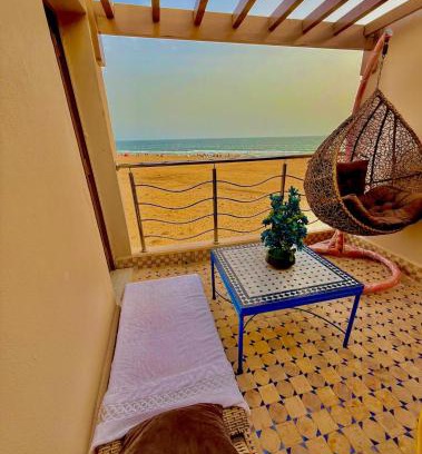 Imi Ouaddar Casa | Beachfront Family House With Ocean View at Imi ouadar 10mn from Taghazout