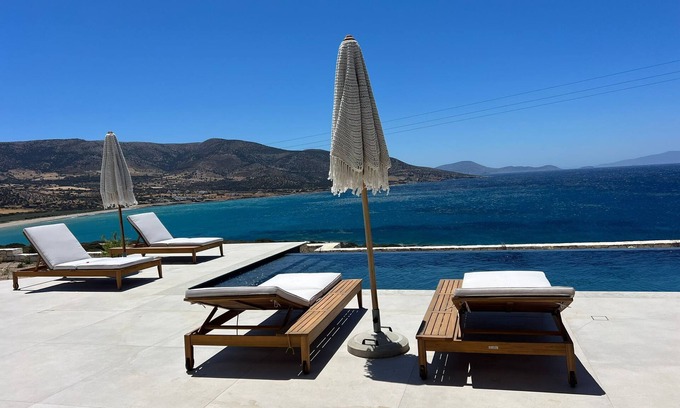 Agiassos Villa | Beachfront luxury villa in Naxos - Agiassos - Cyclades
