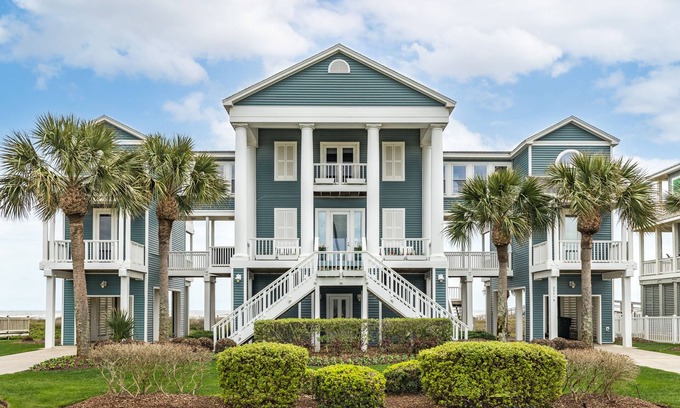 Sandhill Shores Casa | Beachfront Luxury w/ Elevator, 5 Suites, 10 Decks+Patio, Private Walkover