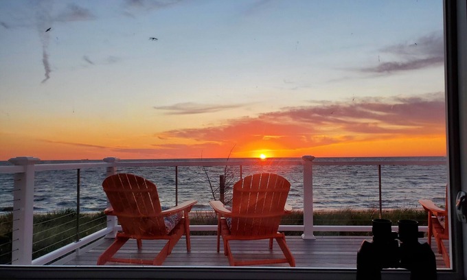 Prime Hook Beach Casa | La cabaña amarilla! ¡En la bahía de Delaware, de vuelta al refugio de vida salvaje!
