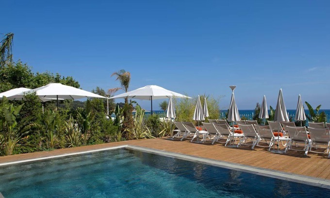 Les Sablettes Casa | Beachfront Stay with Premium Spa, Pools, Beach Views and Pet-friendly too!