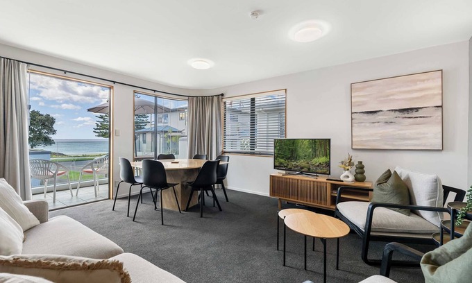 Mount Maunganui Casa | Adosado frente a la playa en el monte Maunganui