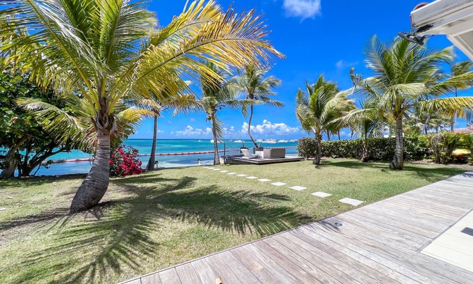 Saint-Francois Villa | Villa frente al mar piscina privada y vistas únicas