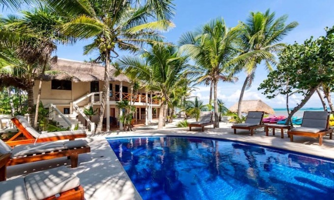 Soliman Bay Villa | Villa y piscina frente al mar Situado en 2 lotes, Tropical Paradise para relajarse y disfrutar