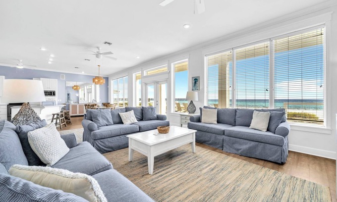Lullwater Beach On Gulf Of Mexico Casa | Fishers�� BEACHFRONT for 20☀OPEN Del 3 al 6 de agosto! Gulf Front Decks-Walk 2 Pier Park