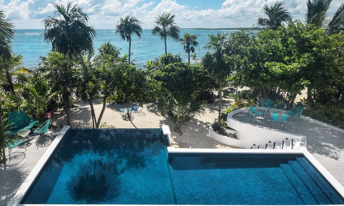 Soliman Bay Villa | Frente a la playa, piscina infinita, chef incluido
