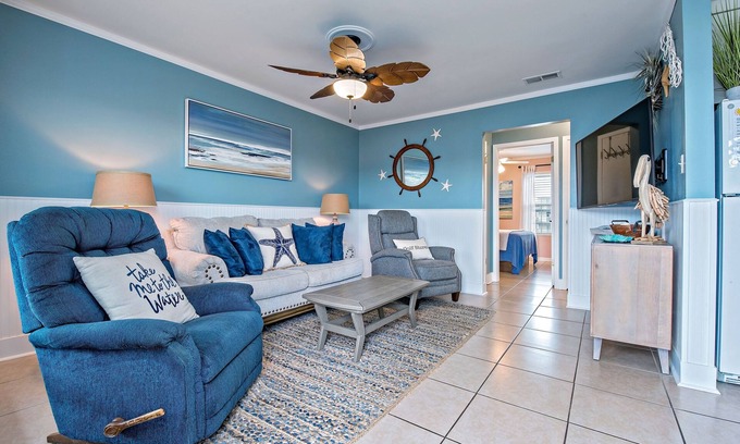 Gulf Shores Condominio | FRENTE A LA PLAYA 405 - ¡PASEA LA MAREA, REMOQUE EL SOL, REPÁRESE Y DISFRÚTESE!